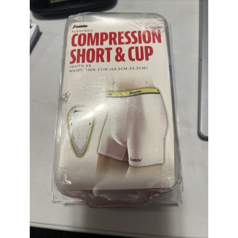 Franklin Flexpro Compression Short & Cup - Youth XS  Waist- 19"-21‎ InBRAND NEW